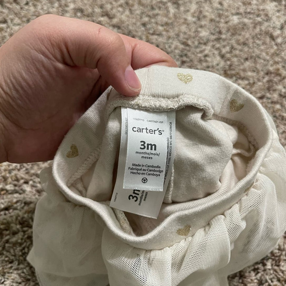 Carter's Tutu Heart Leggings - Picture 2 of 4